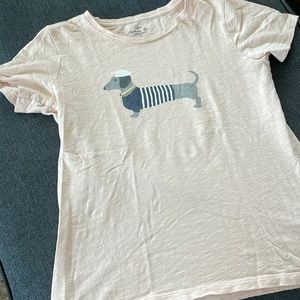 Dachshund J Crew Collector Tee 🐶